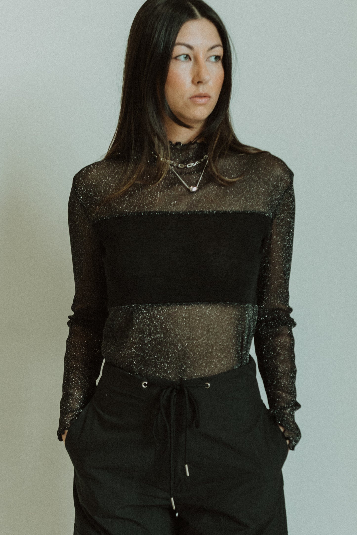 DOUBLE CHAIN NECKLACE