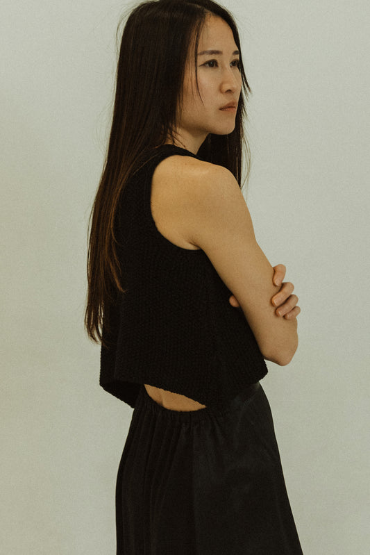 CROPPED SWEATER TOP