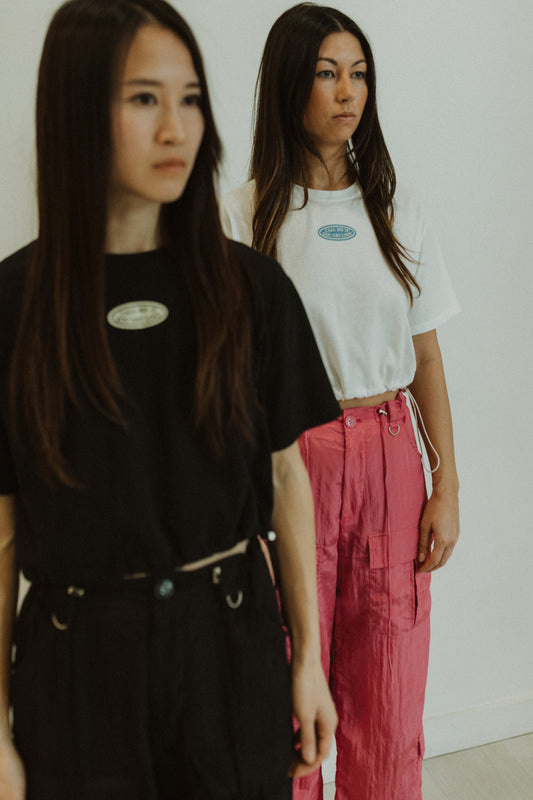 CROPPED GRAPHIC TEE